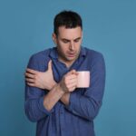 Cold sensation in chest after drinking cold water