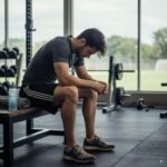 Athlete experiencing shaky hands and weakness after exercise