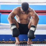 Boxer feeling dizzy and nauseous after sparring session