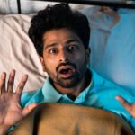 Person suddenly waking up at night with an adrenaline rush